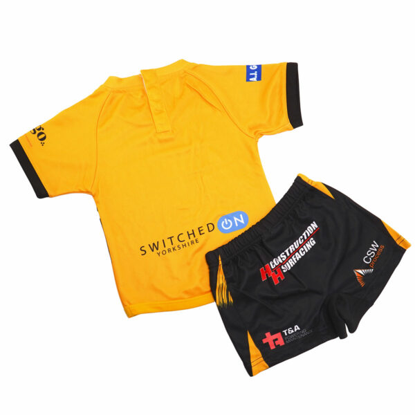 Castleford Tigers 2025 Replica Home Kit Toddler - Image 2