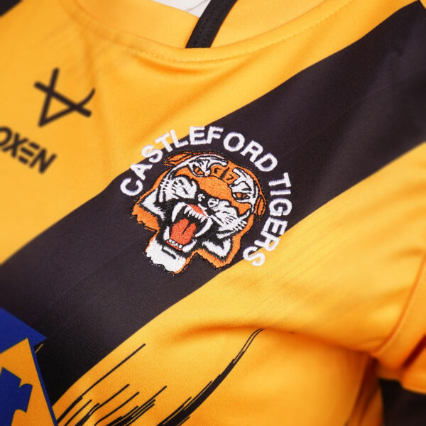 Castleford Tigers 2025 Replica Home Shirt Ladies - Image 4