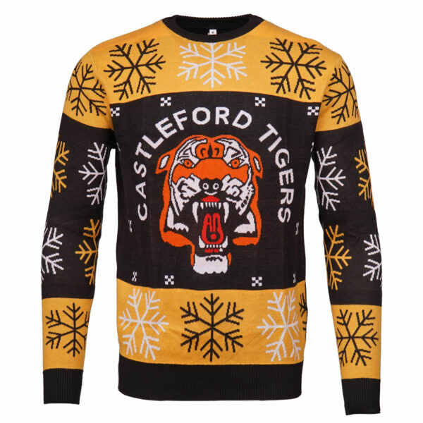 Castleford Tigers Logo Christmas Jumper
