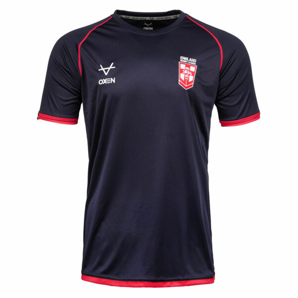 England RL Coverstitch Tee