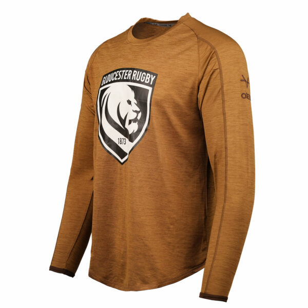 Gloucester Rugby 24/25 Military LS Tee - Image 2