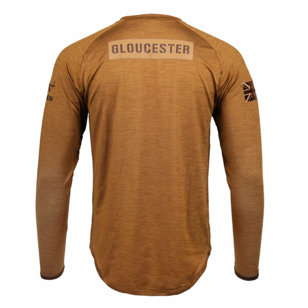 Gloucester Rugby 24/25 Military LS Tee - Image 3