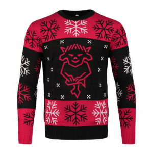 Lincoln City Logo Christmas Jumper Black