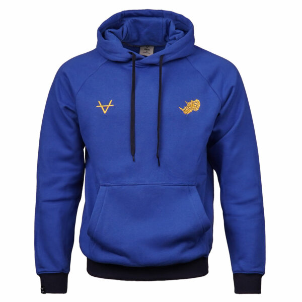 Leeds Rhinos 2025 Cotton Hoody Royal JNR
