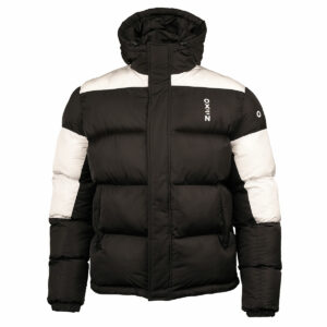 Oxen Black White Puffer Coat
