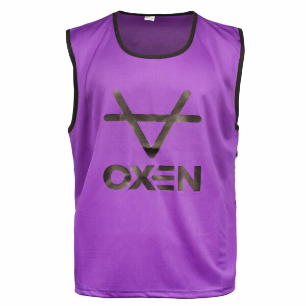 Oxen Purple Adult Bib
