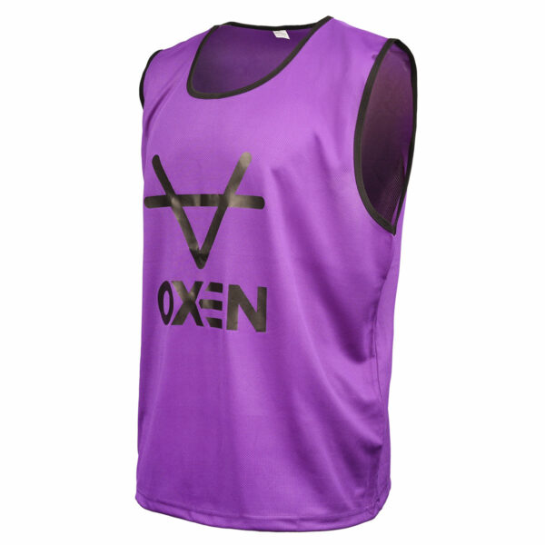 Oxen Purple Adult Bib - Image 2