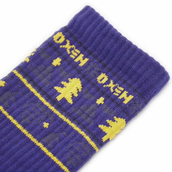 Oxen Christmas Socks Navy - Image 2