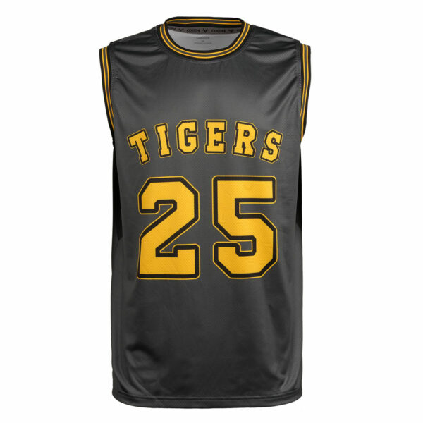 Castleford Tigers 2025 Home BB Vest  Charcoal