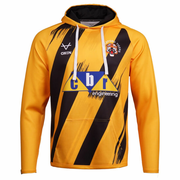 Castleford Tigers 2025 Home Kit Hoody