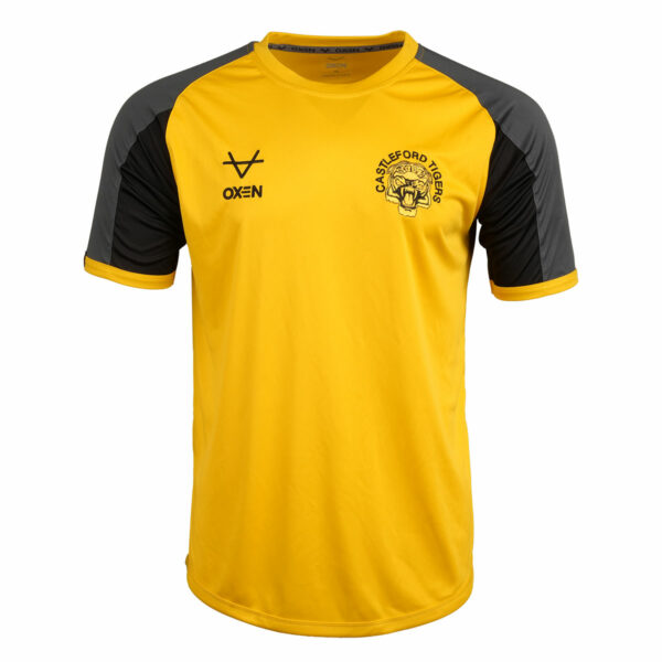 Castleford Tigers 2025 Home Tee Amber