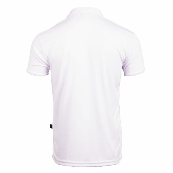 England RL Front Panel Polo White - Image 3