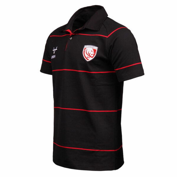 Gloucester Rugby 24/25 Poly-Cotton Euro Shirt - Image 2