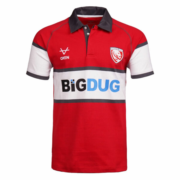 Gloucester Rugby 24/25 Poly-Cotton Home Shirt