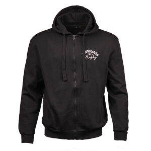 Gloucester Rugby Essential FZ Hoody Black