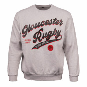 Gloucester Rugby Essential Sweatshirt Grey