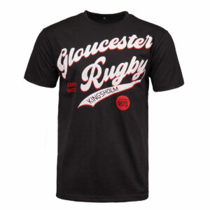 Gloucester Rugby Essential Tee Black