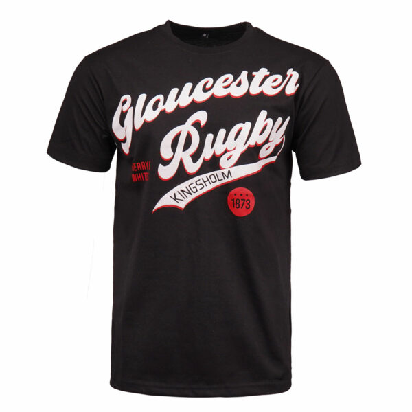 Gloucester Rugby Essential Tee Black