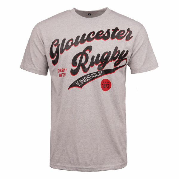 Gloucester Rugby Essential Tee Grey