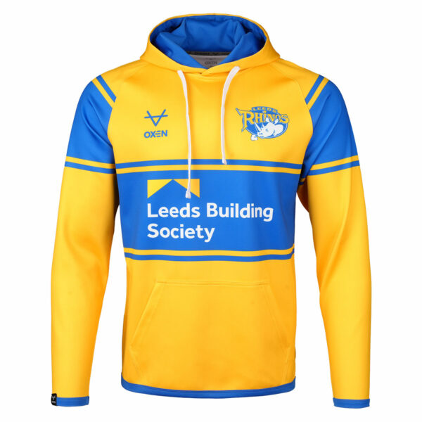 Leeds Rhinos 2025 Amber Alternate Kit Hoody