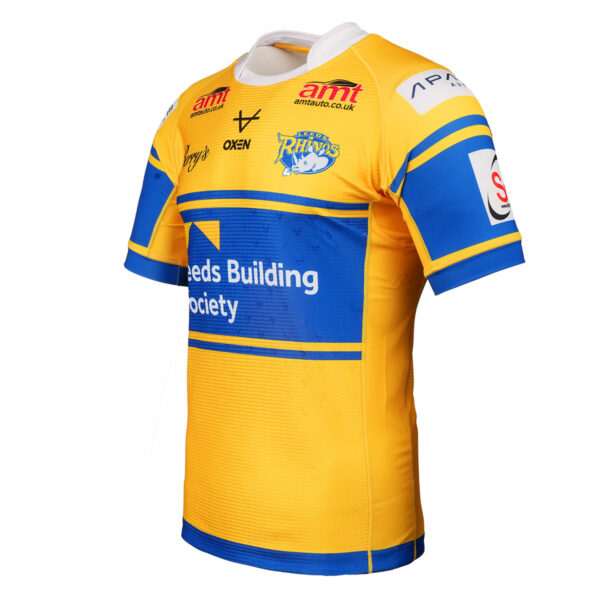 Leeds Rhinos 2025 Retail Playing Amber Alternate Shirt - Image 2