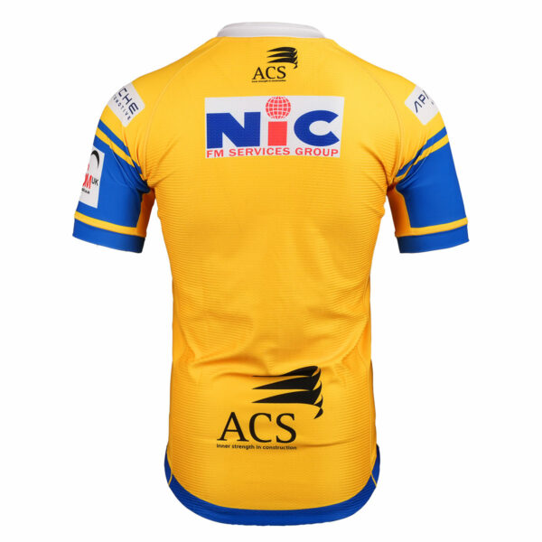 Leeds Rhinos 2025 Retail Playing Amber Alternate Shirt - Image 3
