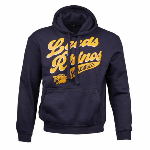Leeds Rhinos Essential OH Hoody Navy