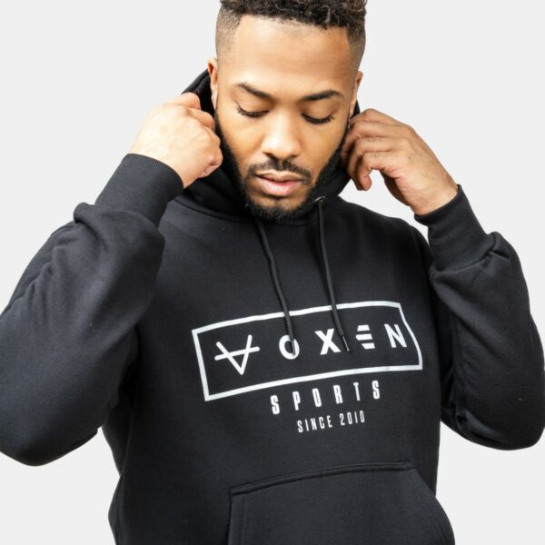 Oxen Est Hoody Black/white - Image 2