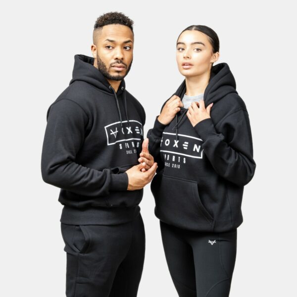 Oxen Est Hoody Black/white - Image 4