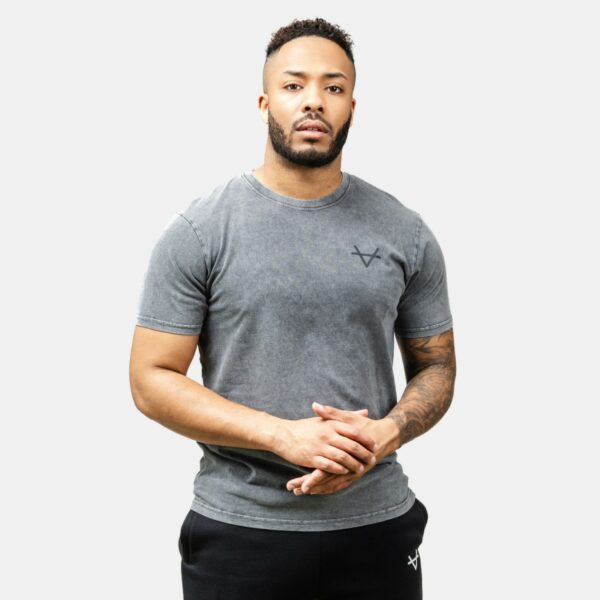 Oxen Washed Tee Black