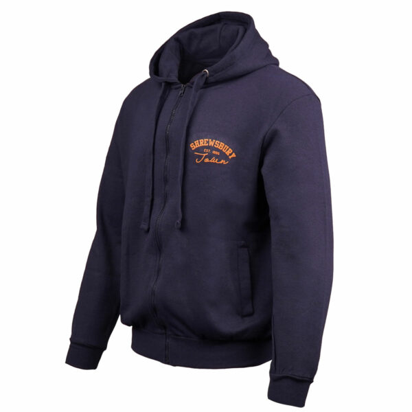 Shrewsbury Town Essential FZ Hoody Navy - Image 2