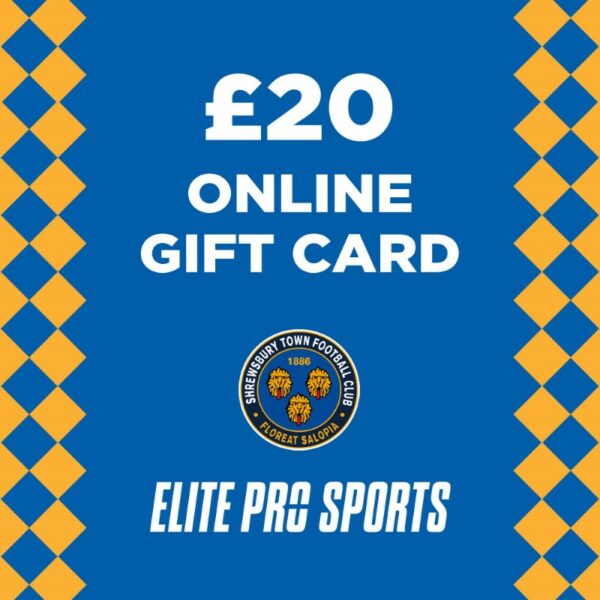 Shrewsbury Town E-Gift Card £20