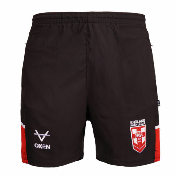 England RL Black Shorts