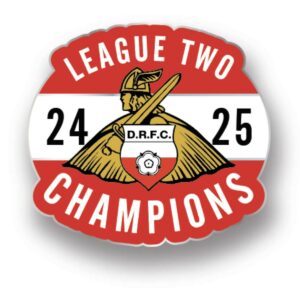 Doncaster Rovers 24/25 Champions Badge