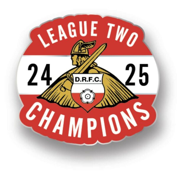 Doncaster Rovers 24/25 Champions Badge