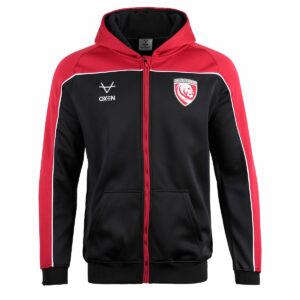 Gloucester Rugby 24/25 Deep Red FZ Hoody