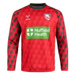 Gloucester Rugby 24/25 Home Warm Up Sweatshirt