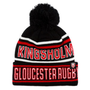 Gloucester Rugby Double Text Beanie