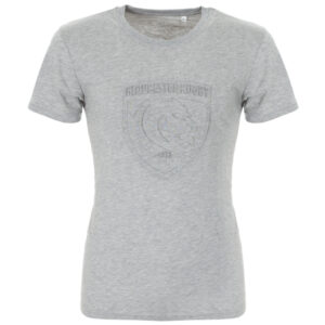 Gloucester Rugby Embossed Grey Marl Tee
