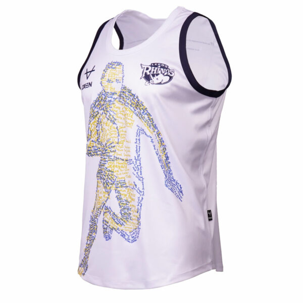 Leeds Rhinos 2025 MNDA RB Singlet - Image 2