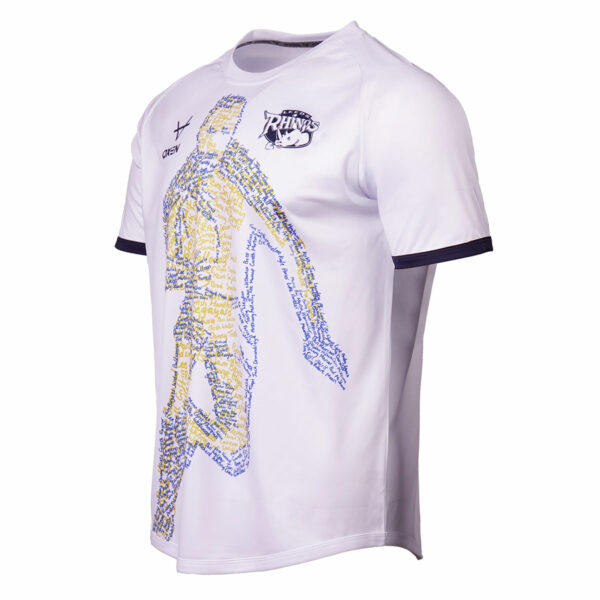 Leeds Rhinos 2025 MNDA RB Tee JNR - Image 2