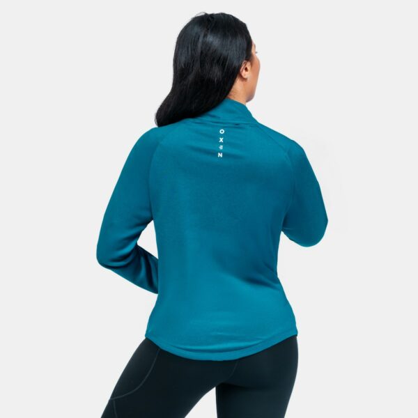 Oxen Endure Midlayer Oceanic Teal Unisex - Image 2