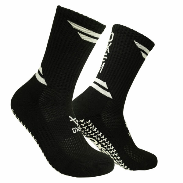 Oxen Grip Socks Black/White JNR