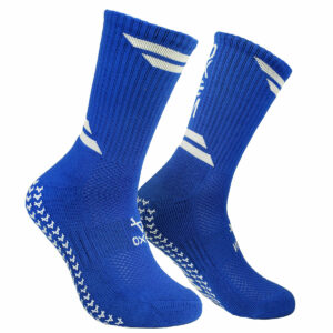 Oxen Grip Socks Royal/White JNR