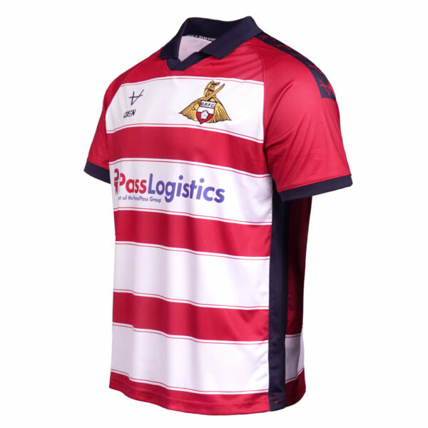 Doncaster Rovers 25/26 Replica Home Shirt JNR - Image 2