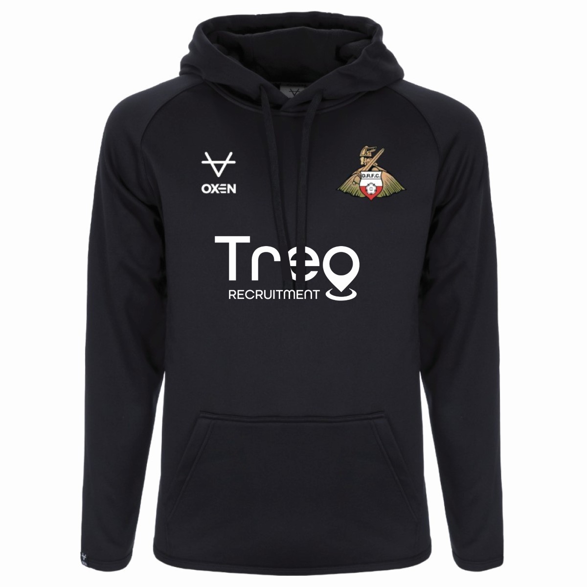 Doncaster Rovers Academy Match Day Hoodie Black Senior