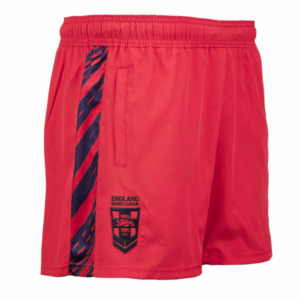 ERL 2025 Red Training Shorts Adult - Image 4