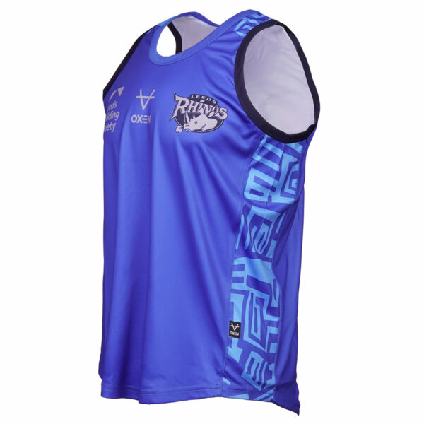 Leeds Rhinos 2025 Royal/Ocean Singlet - Image 2