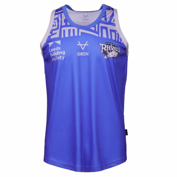 Leeds Rhinos 2025 Royal/Silver Singlet
