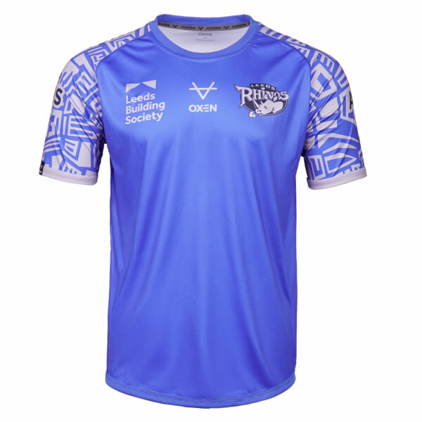 Leeds Rhinos 2025 Royal/Silver Tee